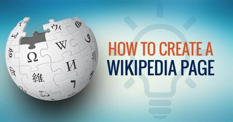 How To Create A Wikipedia Page Diziwings Technologies